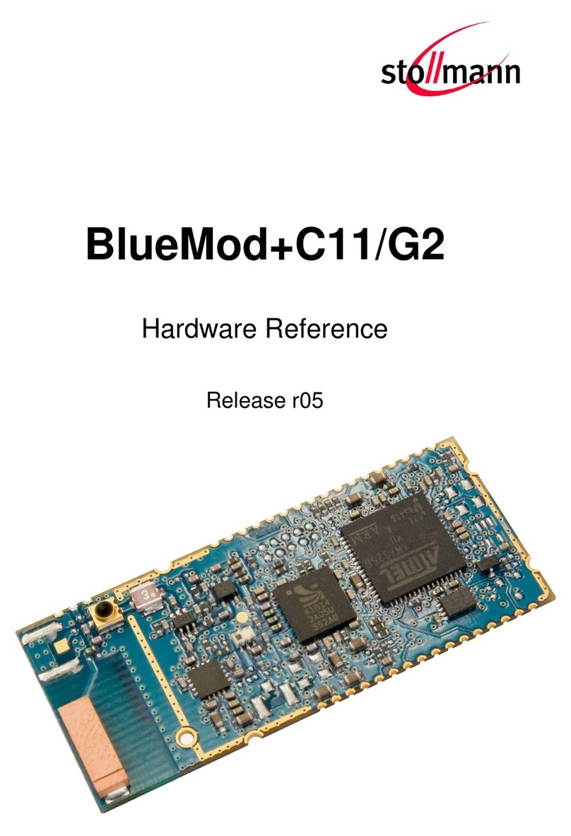 Stollmann BlueMod+C11/G2 Series Application guide