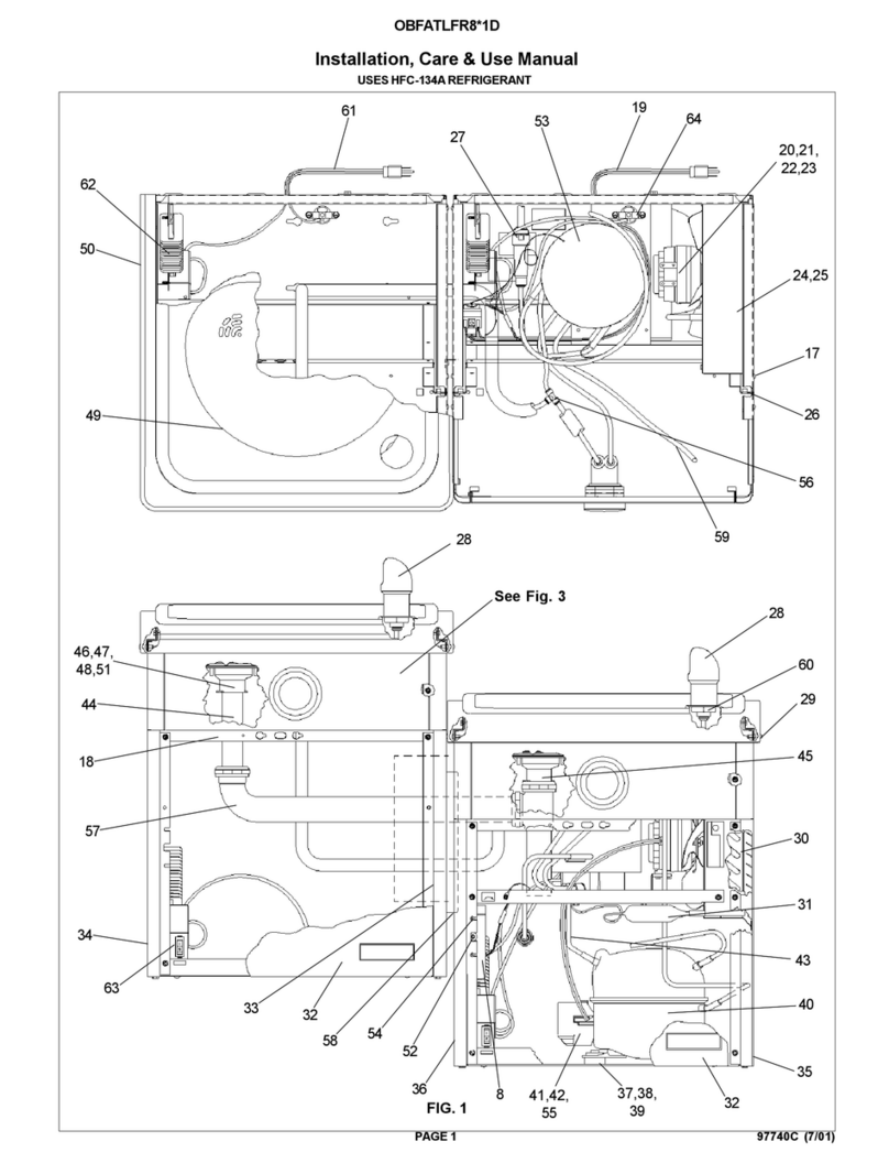 Elkay OBFATLFR8 1D Series Installation manual