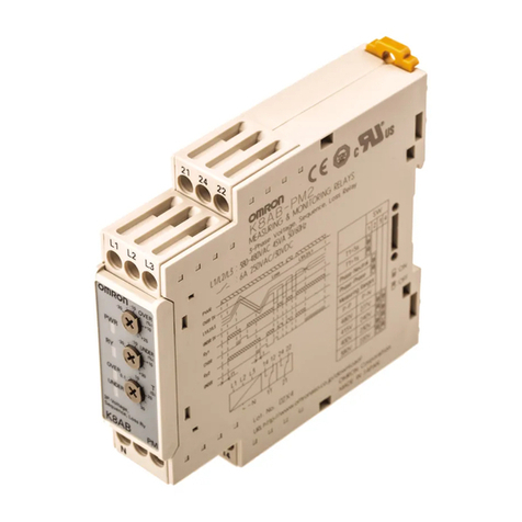 Omron K8AB-PM Series manual