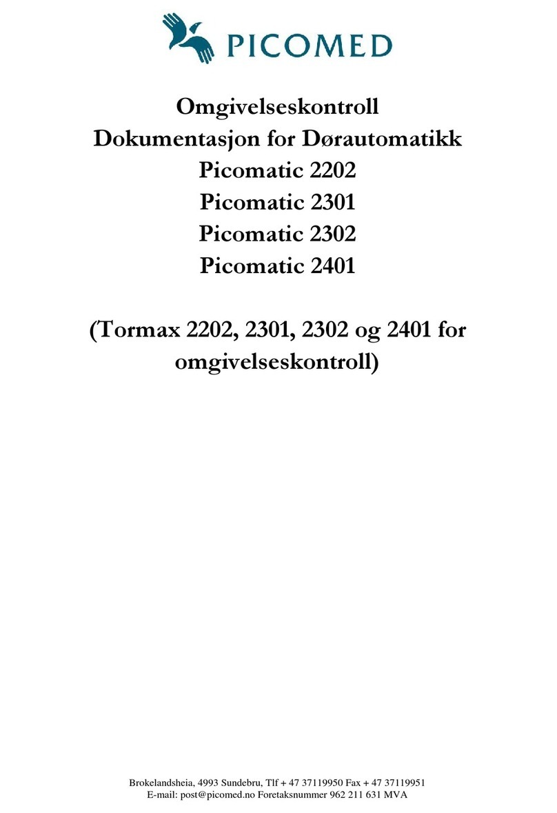 Tormax iMotion 2202.A Instructions for use