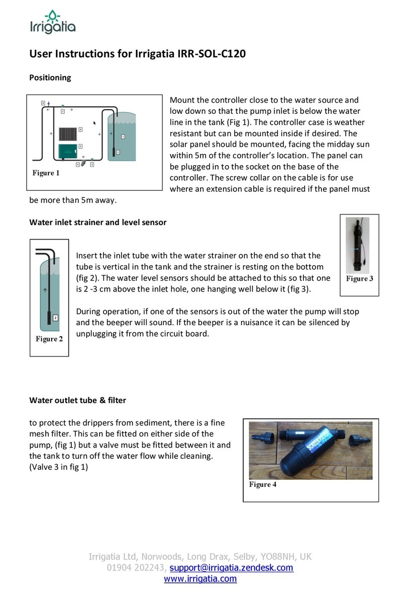 Irrigatia IRR-SOL-C120 User instructions