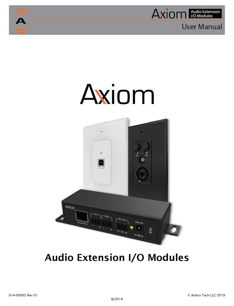 Attero Tech Axiom Series user manual