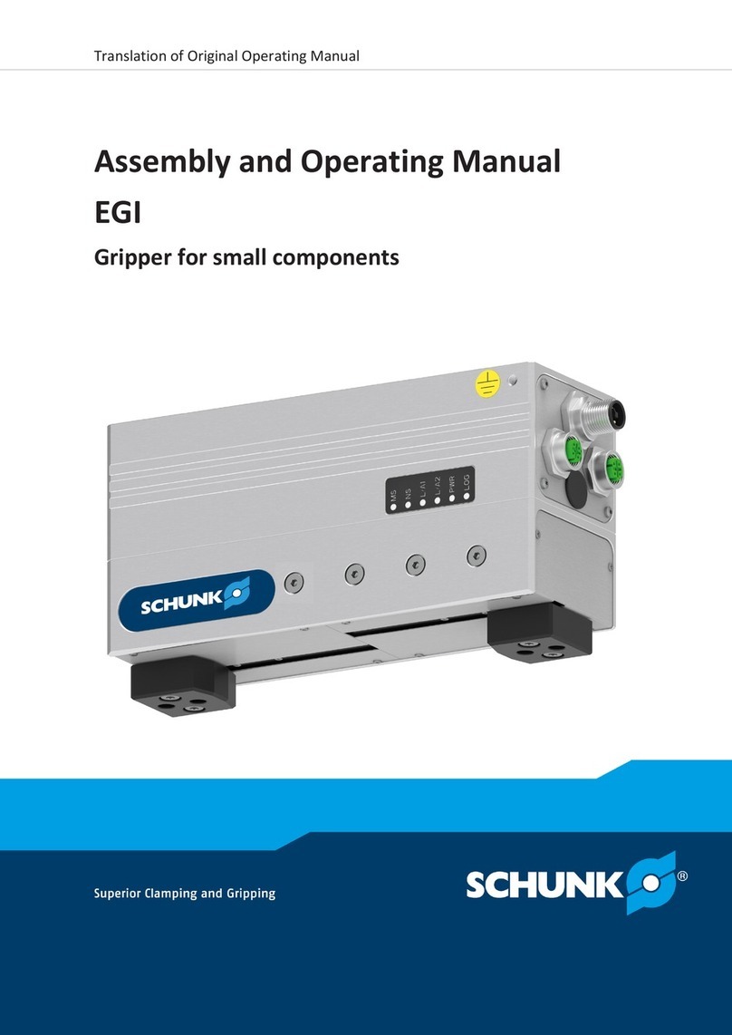 SCHUNK EGI Series User instructions