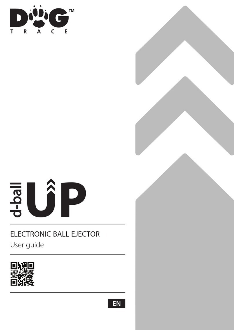 VNT electronics Dog Trace d-ball UP User manual