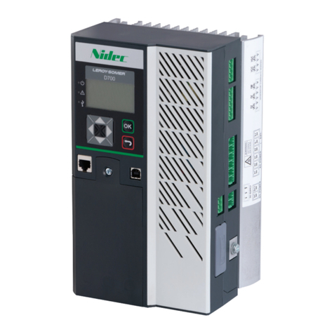 Nidec Leroy-Somer D700 Installation and Maintenance
