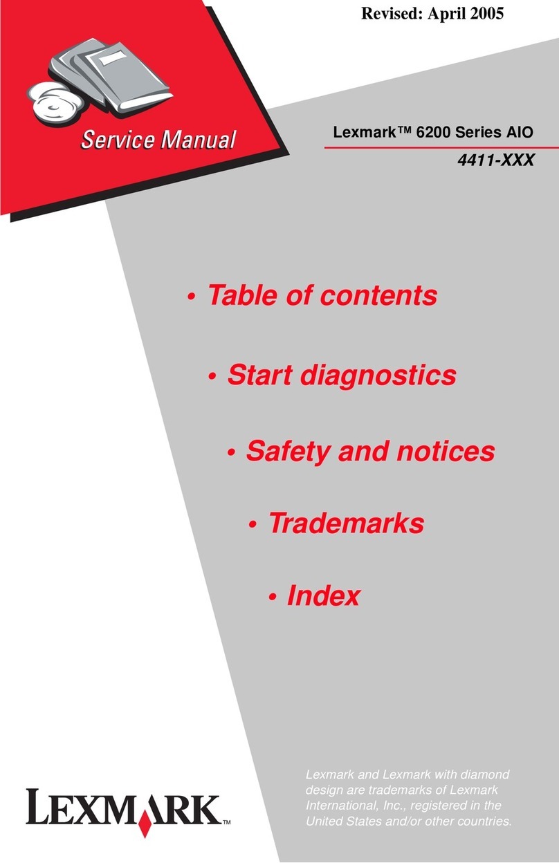 Lexmark 6200 Series User manual