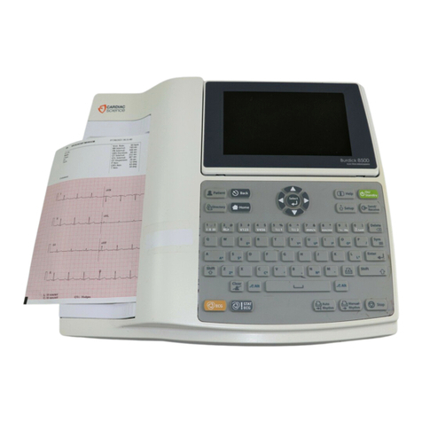 Cardiac Science Burdick 8500 Operating manual