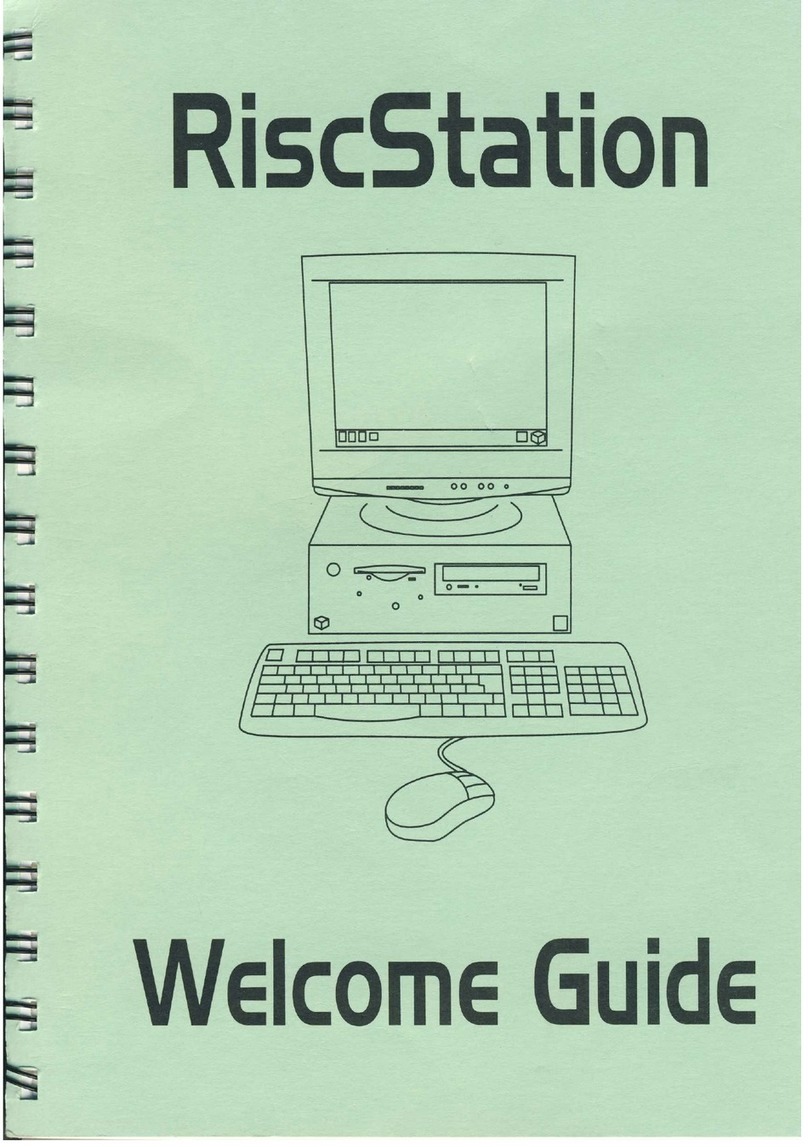 RiscStation R7500 Welcome guide