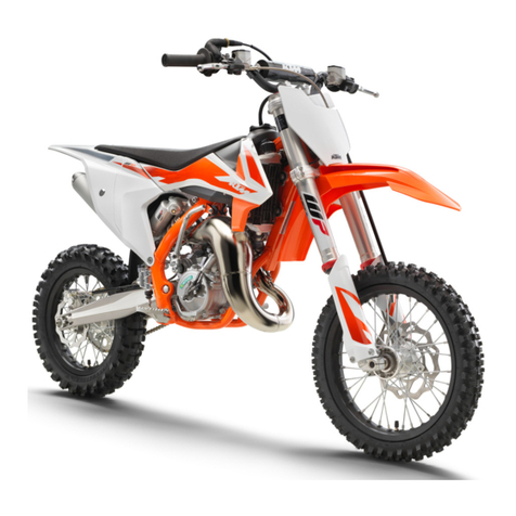 KTM 65 SX 2020 owner's manual