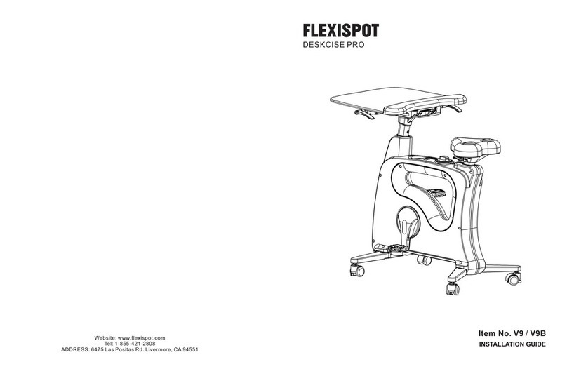 Flexispot Deskcise Pro V9B installation guide