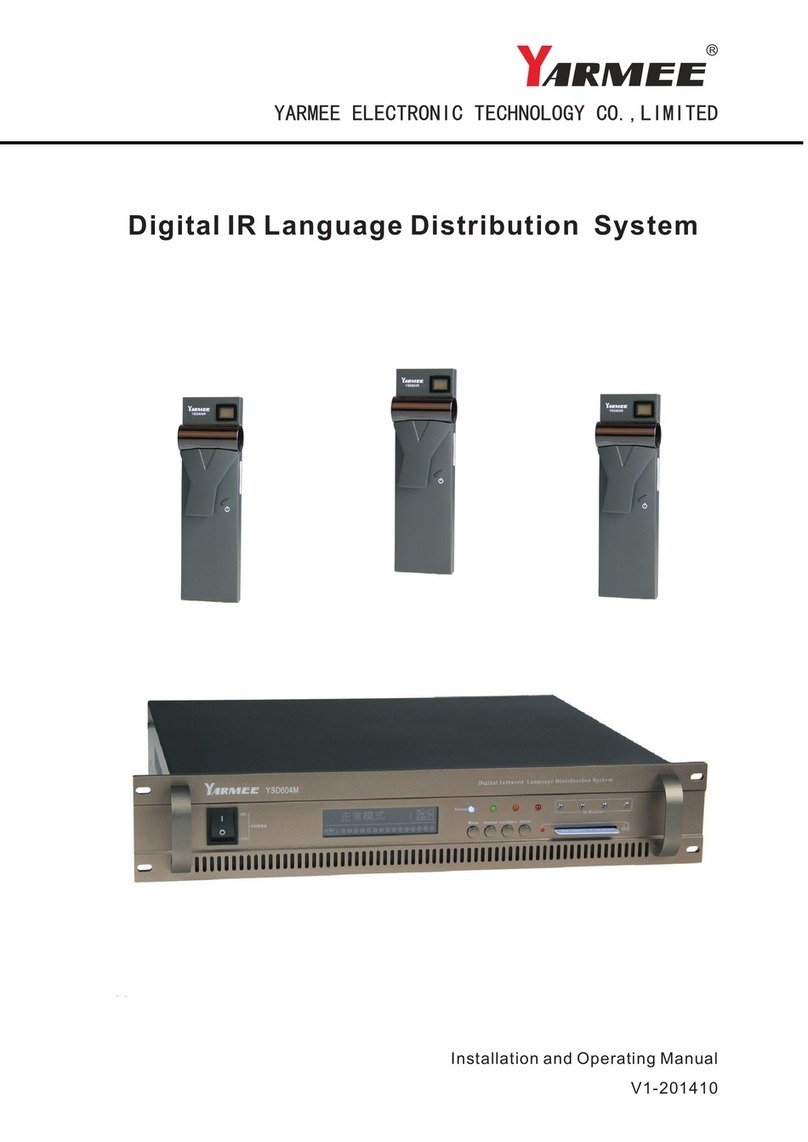 YARMEE Digital IR Installation and operating manual