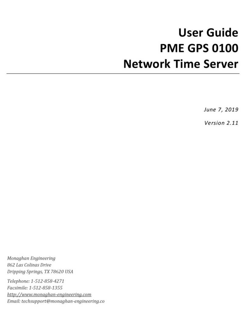 Monaghan PME GPS 0100 user guide