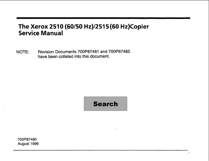 Xerox 2510 Service manual