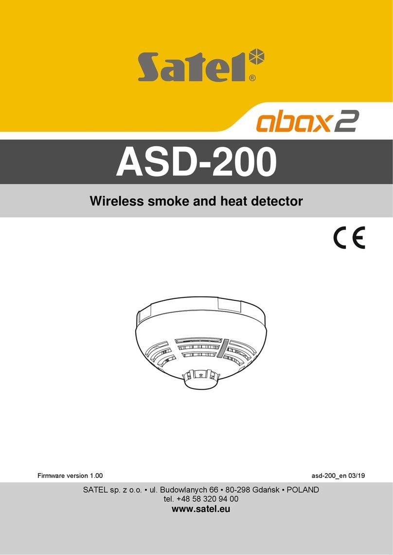 Satel ASD-200 User manual