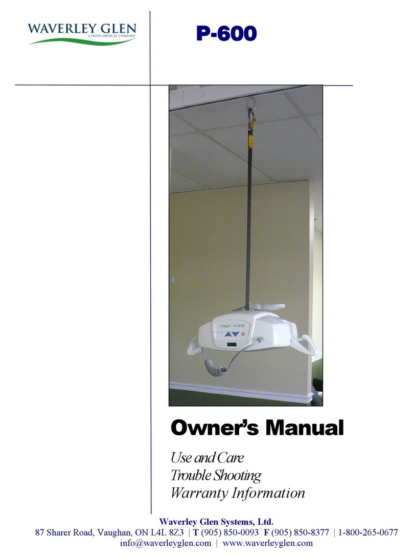Waverley Glen P-600 owner's manual