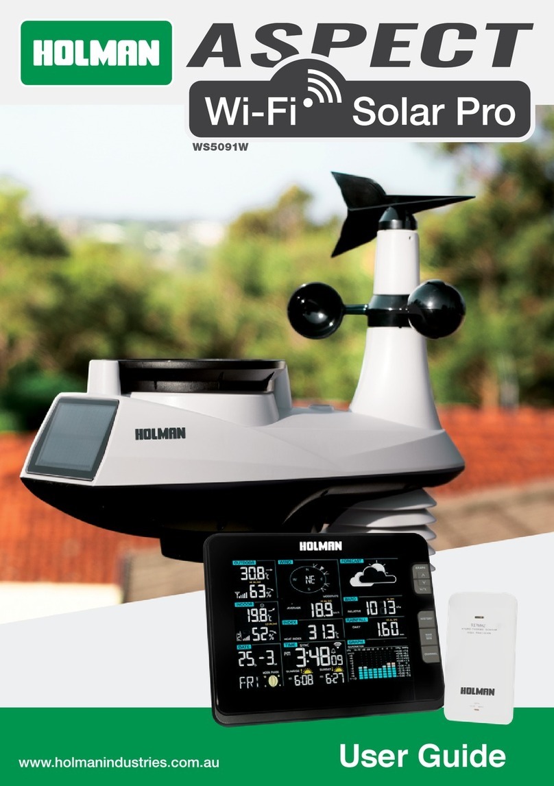Holman Aspect Wi-Fi Solar Pro User manual