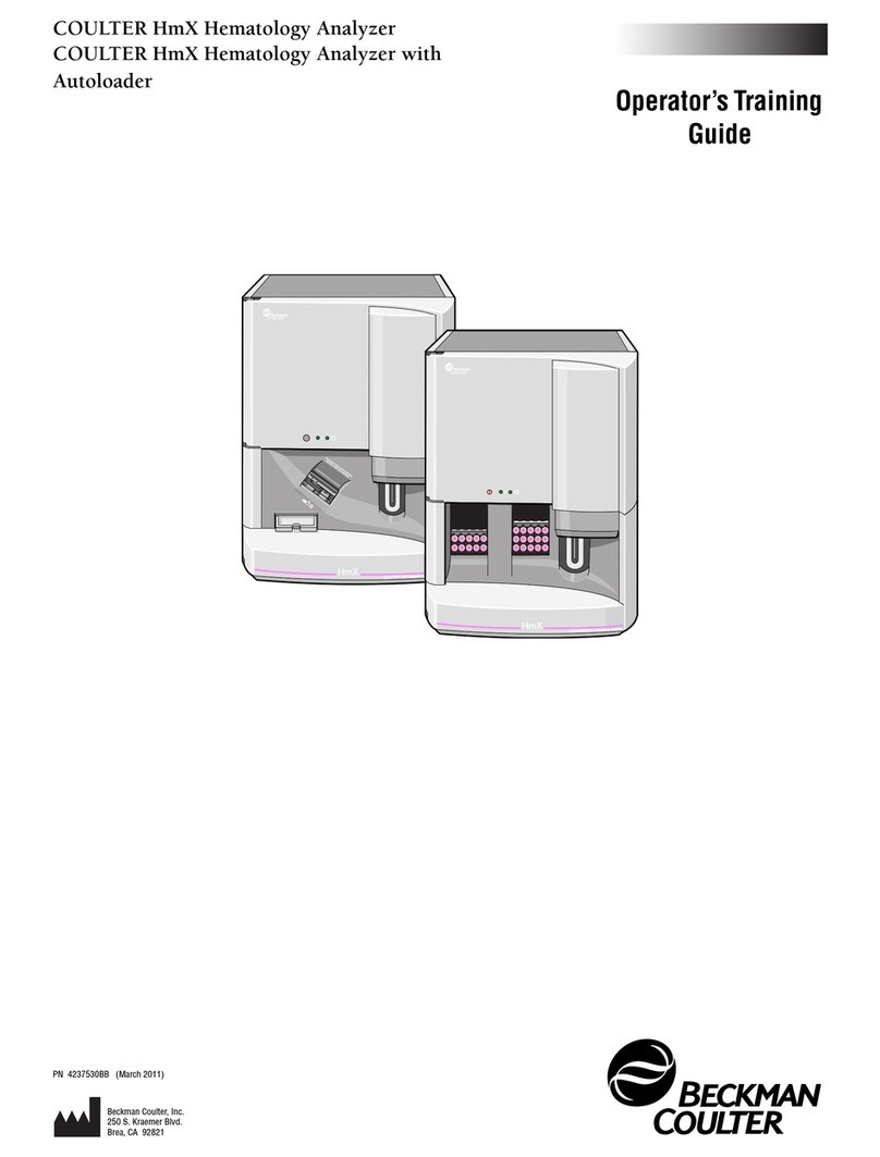 Beckman Coulter COULTER HmX Operator Training Guide
