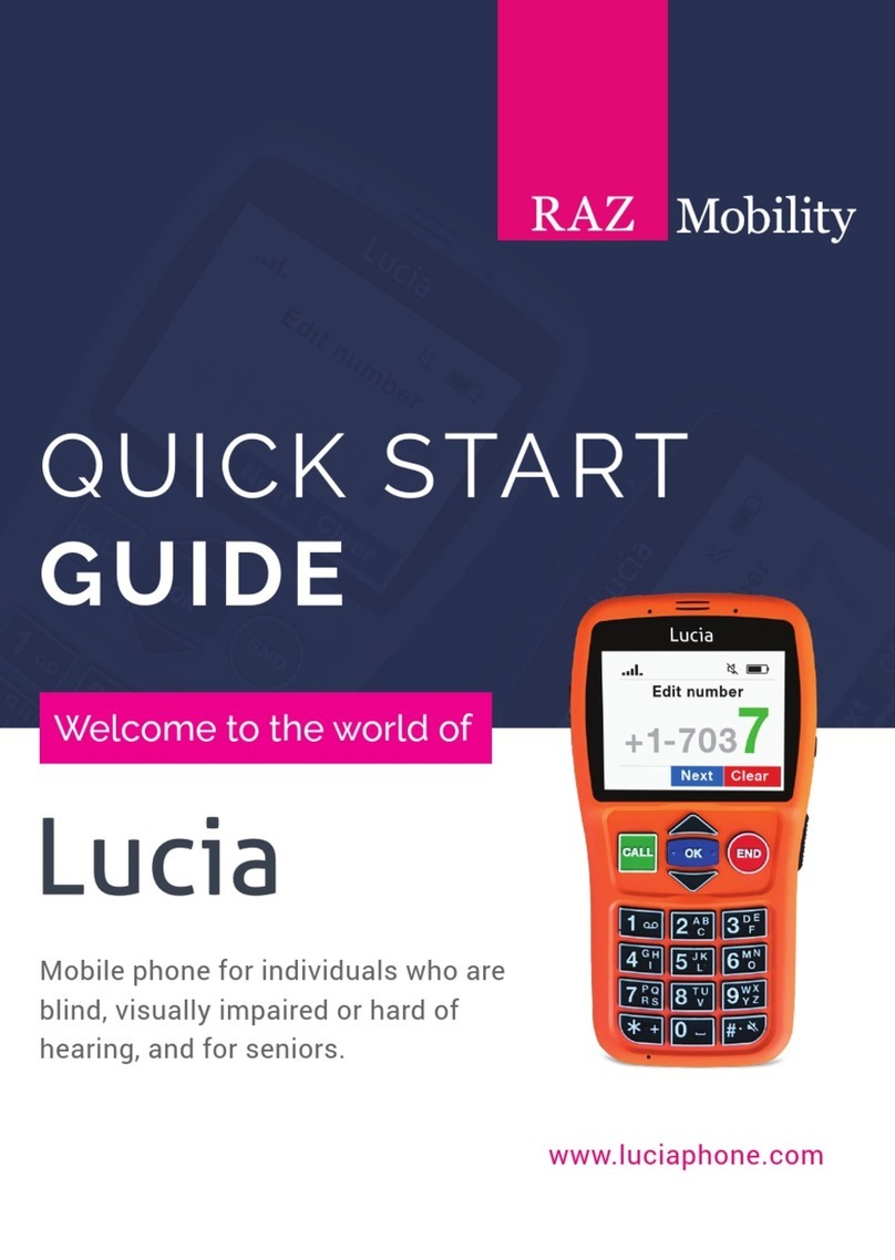 Raz Lucia User manual