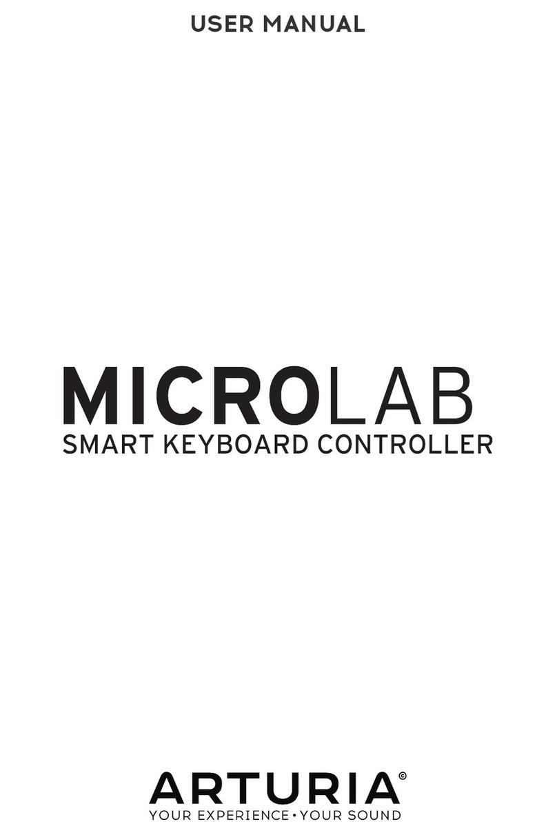 Arturia Microlab User manual