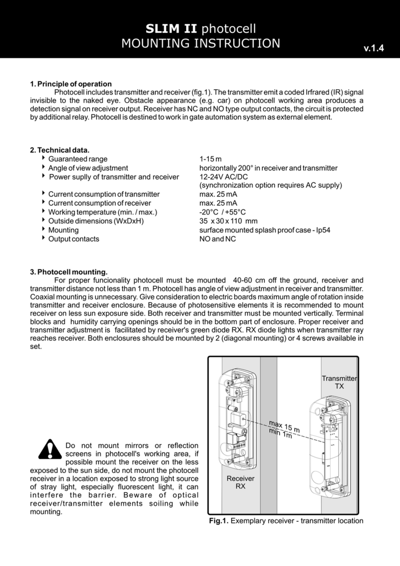 DTM System SLIM 2 Mounting instruction