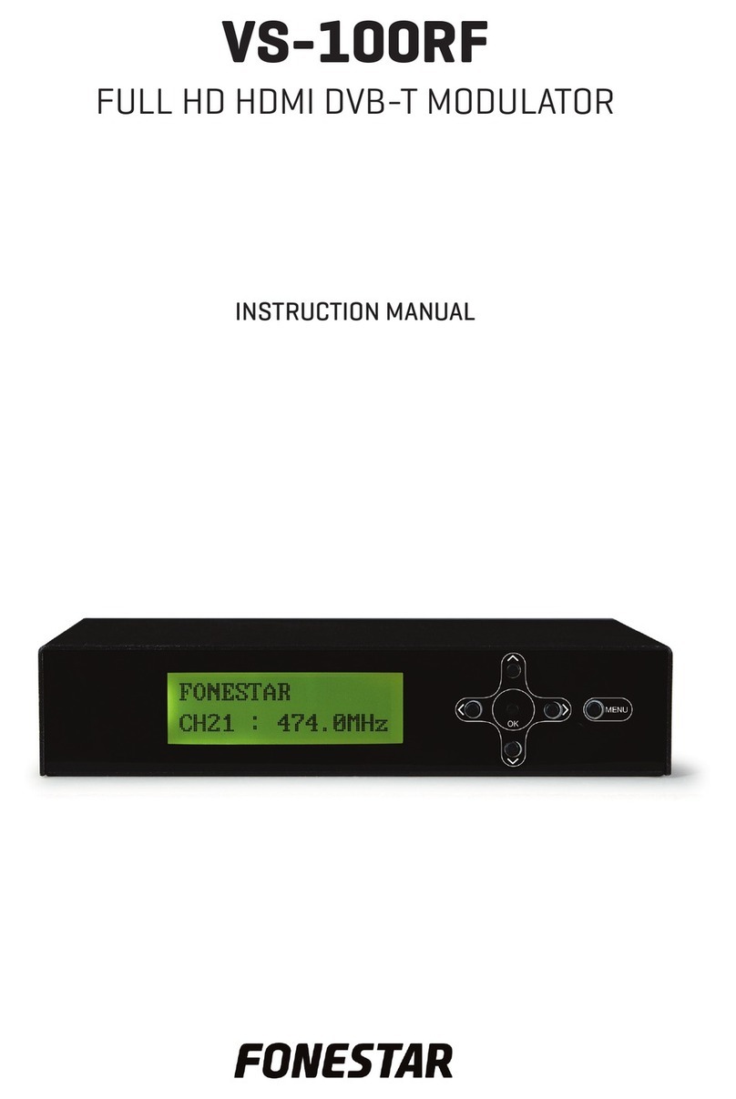 FONESTAR VS-100RF instruction manual