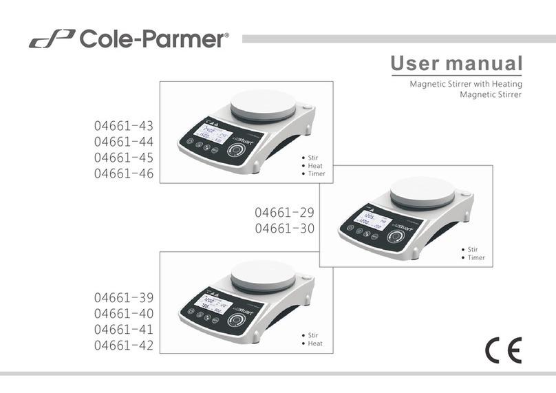 Cole Parmer 04661-43 user manual