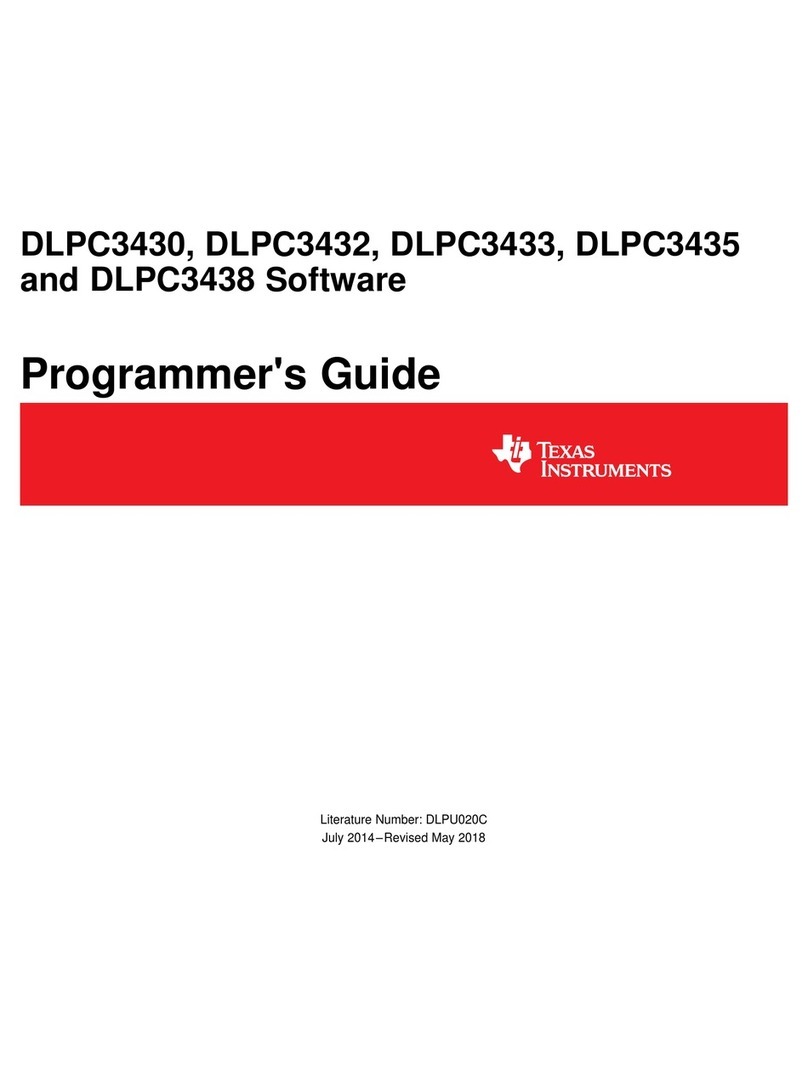 Texas Instruments DLPC3430 Manual