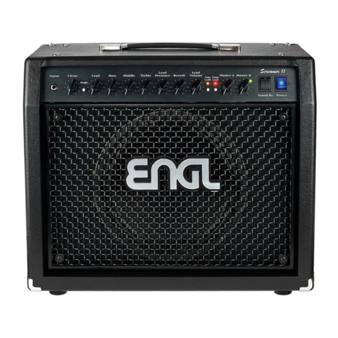 Engl Screamer 50 II Combo E330II User manual