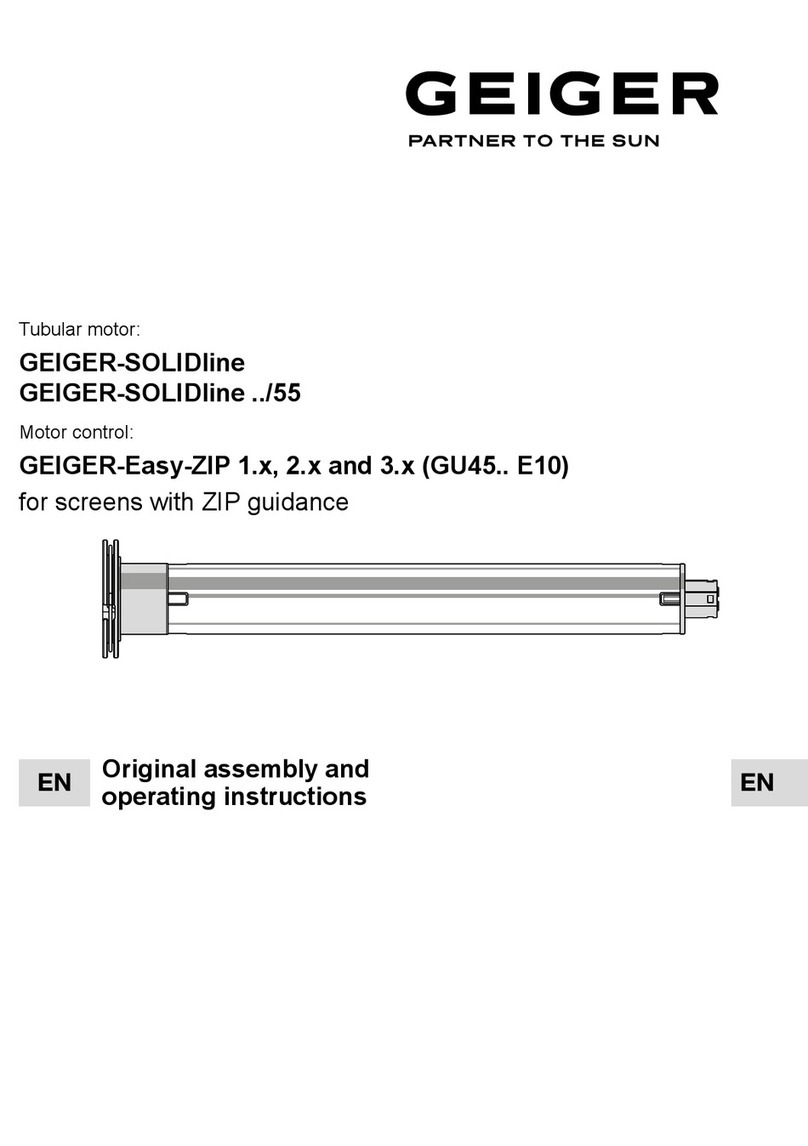 GEIGER GEIGER-SOLIDline Series User manual