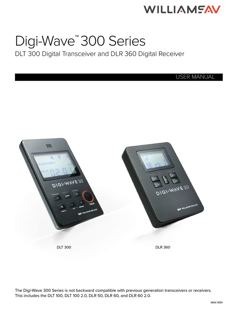 Williams AV Digi-Wave 300 Series user manual