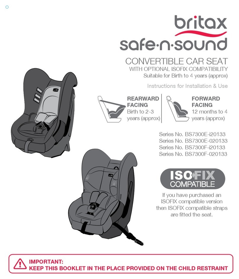 Britax Safe-n-Sound BS7300E-i20133 Series User manual