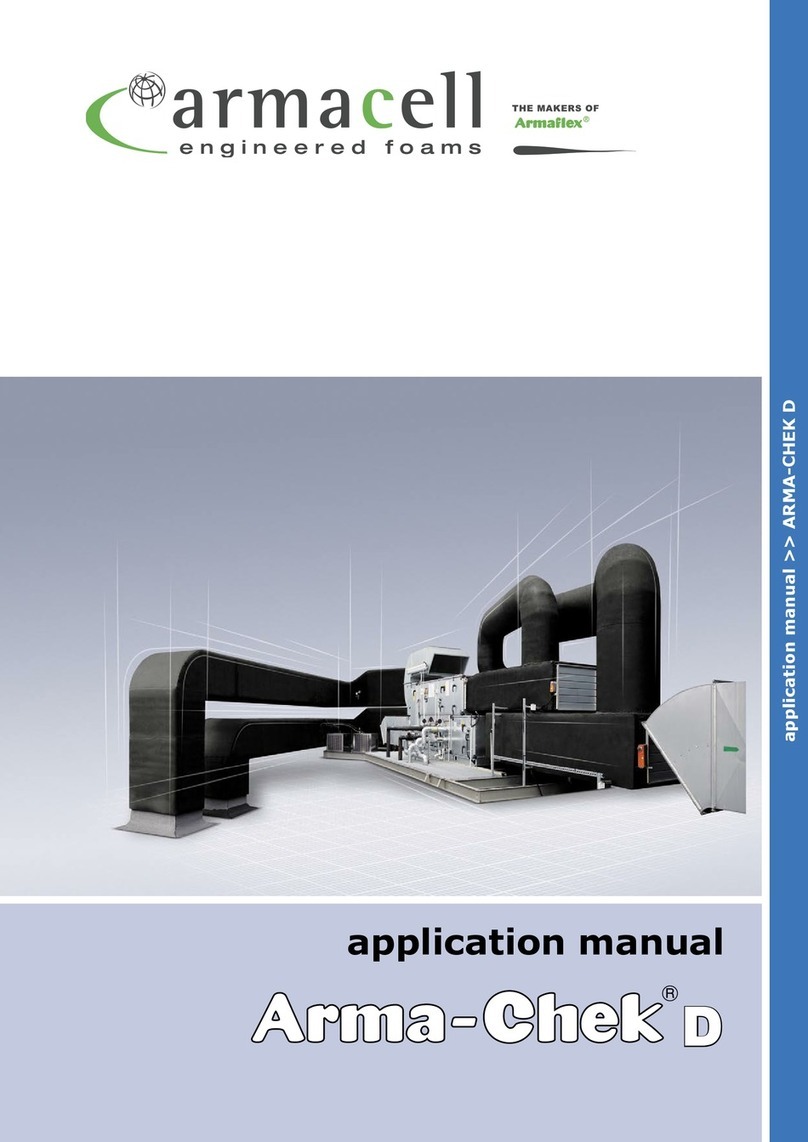 armacell Arma-Chek D Applications manual