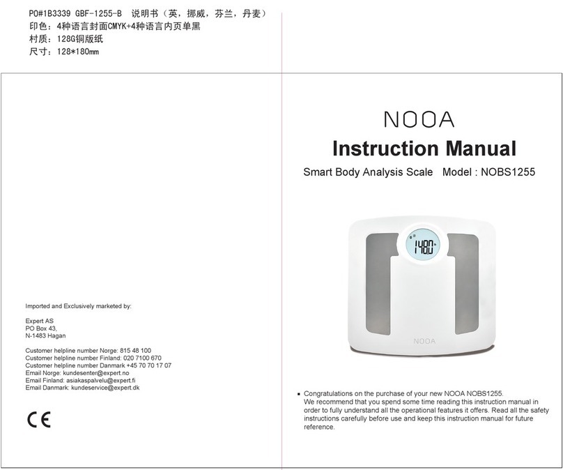NOOA NOBS1255 User manual