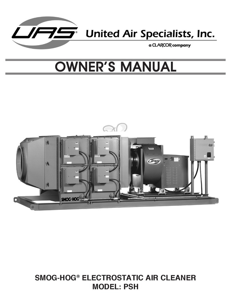UAS SMOG-HOG PSH owner's manual