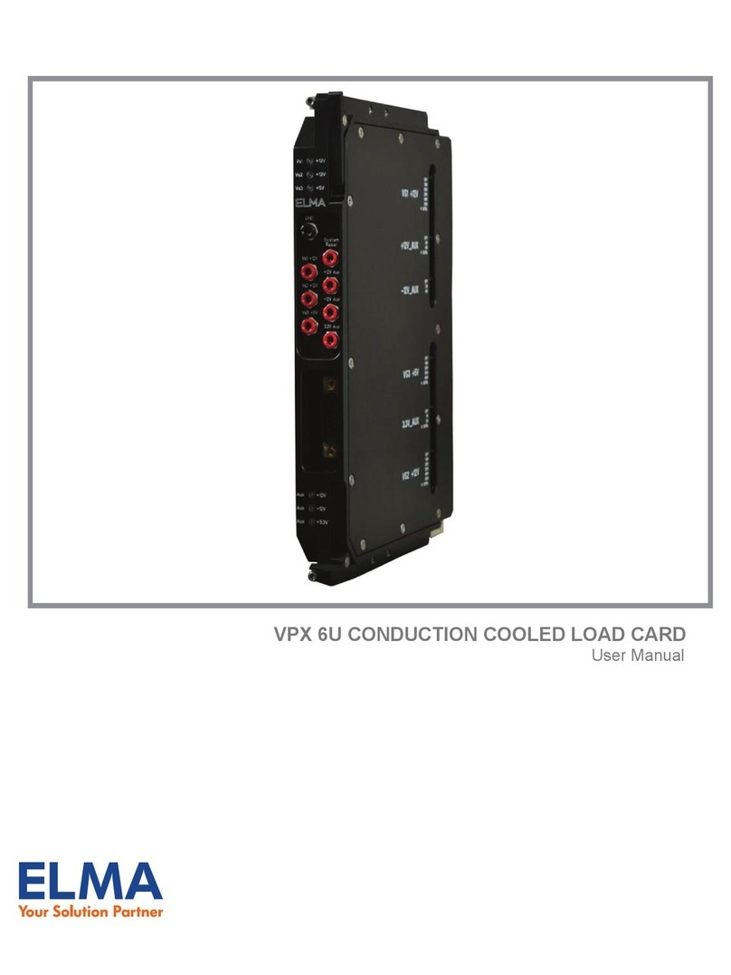 Elma VPX 6U user manual