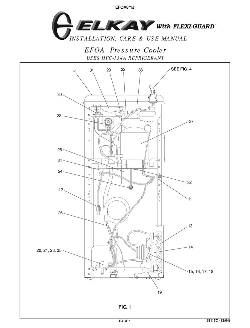 Elkay EFOA Series Installation manual Elkay EFOA Series Installation manual