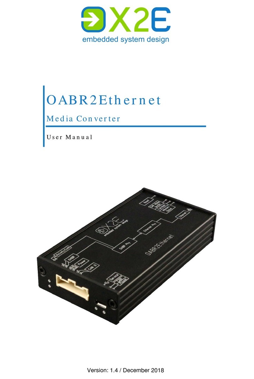 X2E OABR2Ethernet user manual