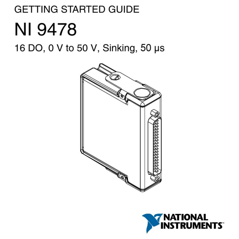 National Instruments NI 9478 Getting started guide
