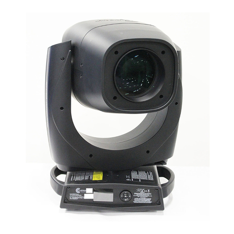 Claypaky SHARPY PLUS User manual