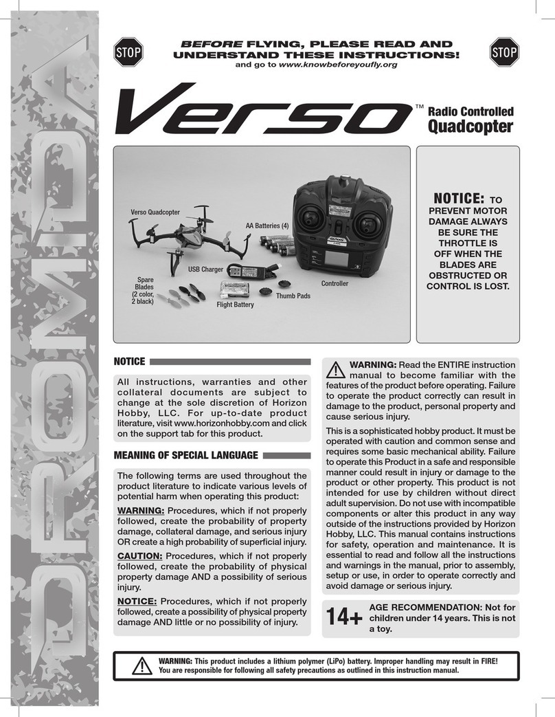 Dromida Verso DIDE19 instruction manual
