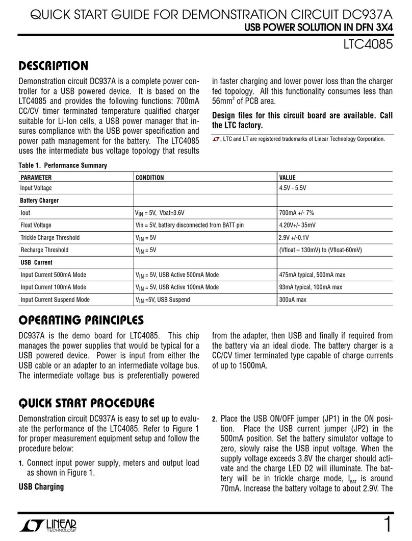Linear Technology DC937A User manual