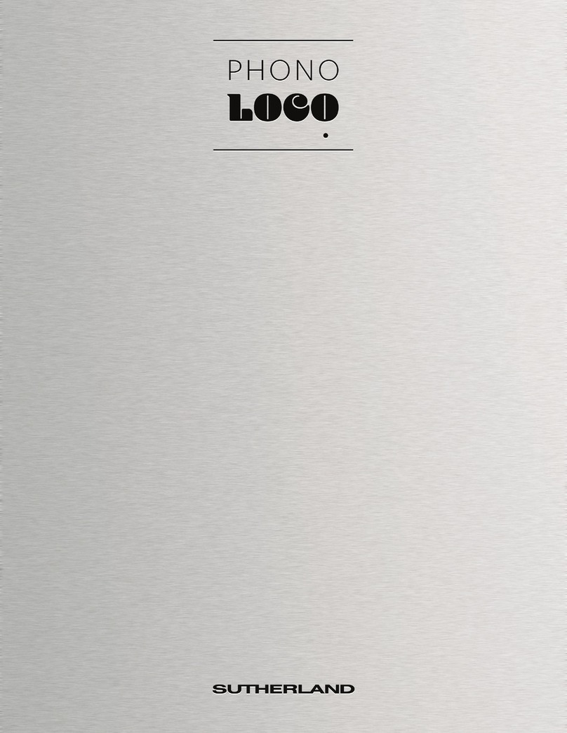 Sutherland Phono Loco owner's manual