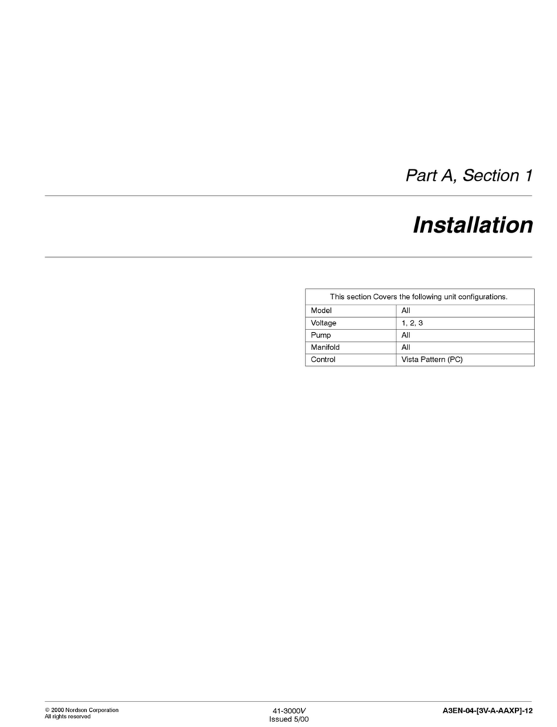 Nordson 3000V Series User manual