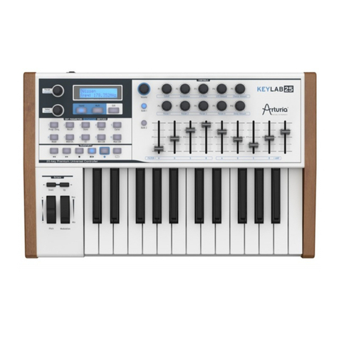 Arturia Keylab Series User manual