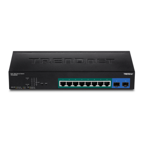 TRENDnet PoE Web Smart Switch Series User manual TRENDnet PoE Web Smart Switch Series User manual