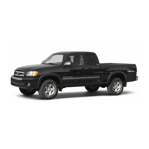 Toyota Tundra 2003 Quick start guide