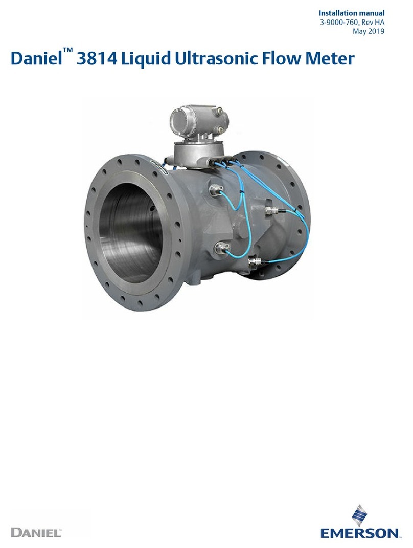 Emerson Daniel 3814 installation manual