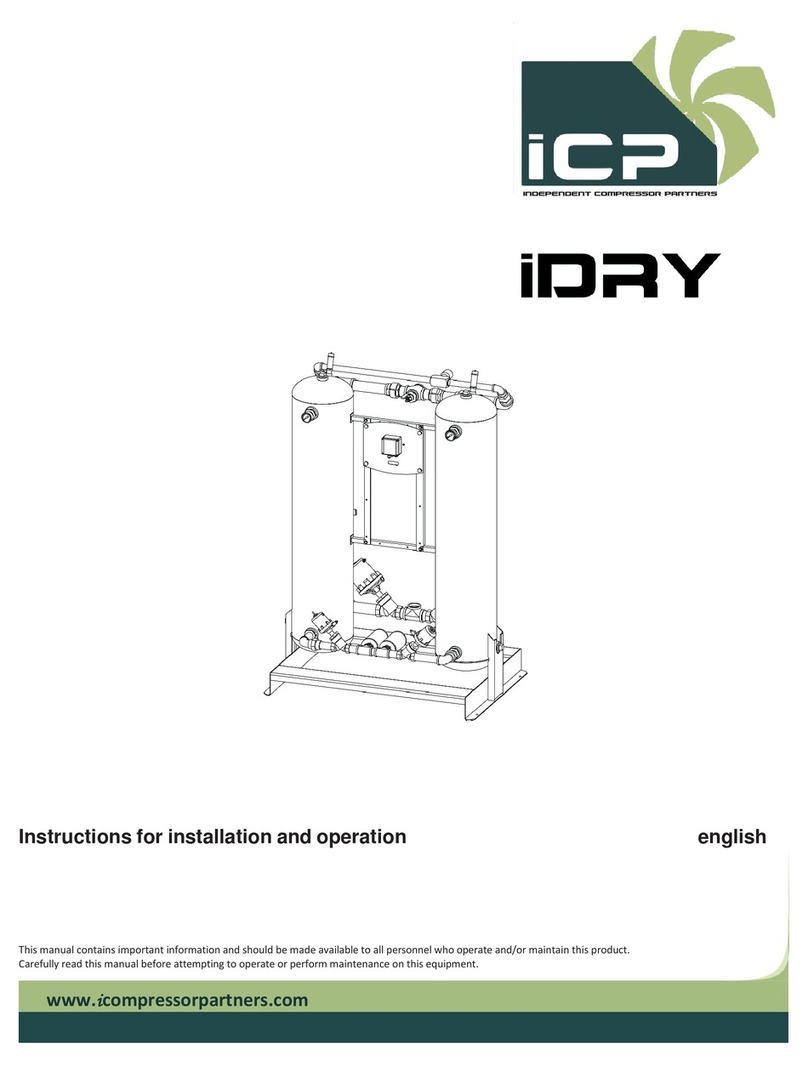 ICP iDRY Instructions for installation and operation