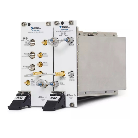 National Instruments PXIe-5654 Manual National Instruments PXIe-5654 Manual