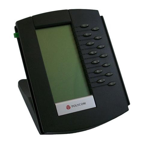 Polycom SoundPoint IP Backlit Expansion Module quick start guide